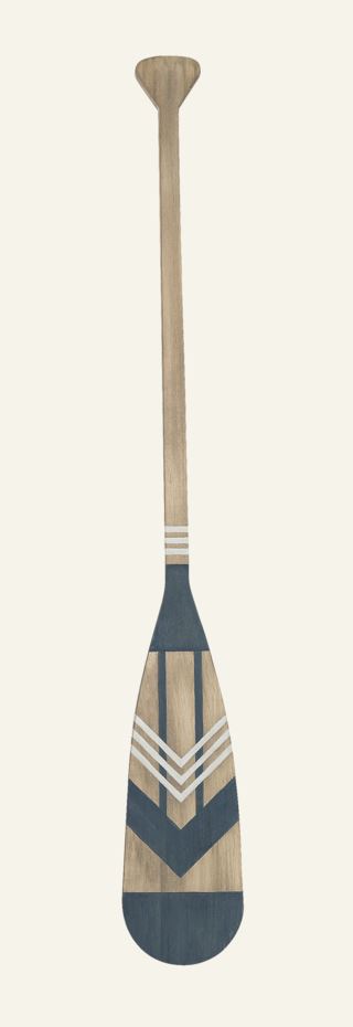 Hemtex | Canoe Dekoration Multi/blå - 13,5x100x1,5 Cm