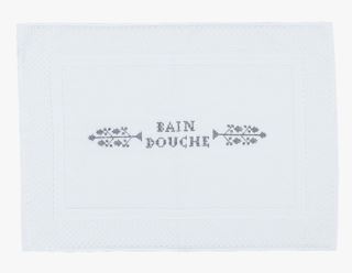 Bain Douch badrumsmatta vit