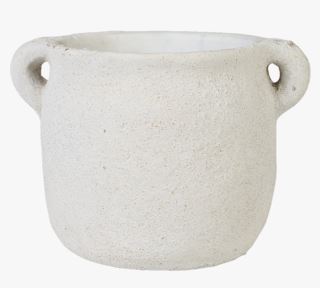 Vanille kruka vit