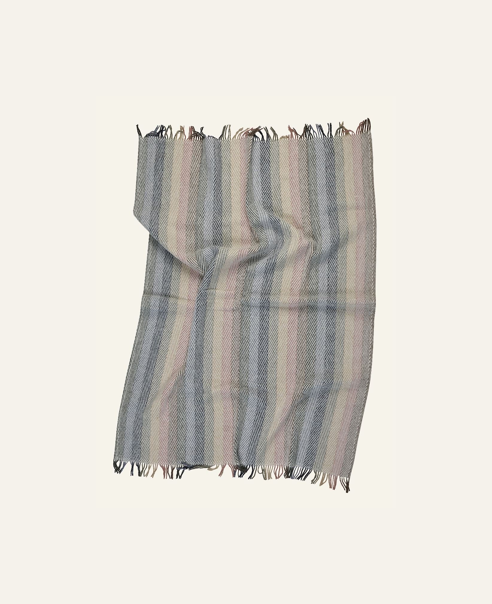 Ullpläd multi/blå - 2