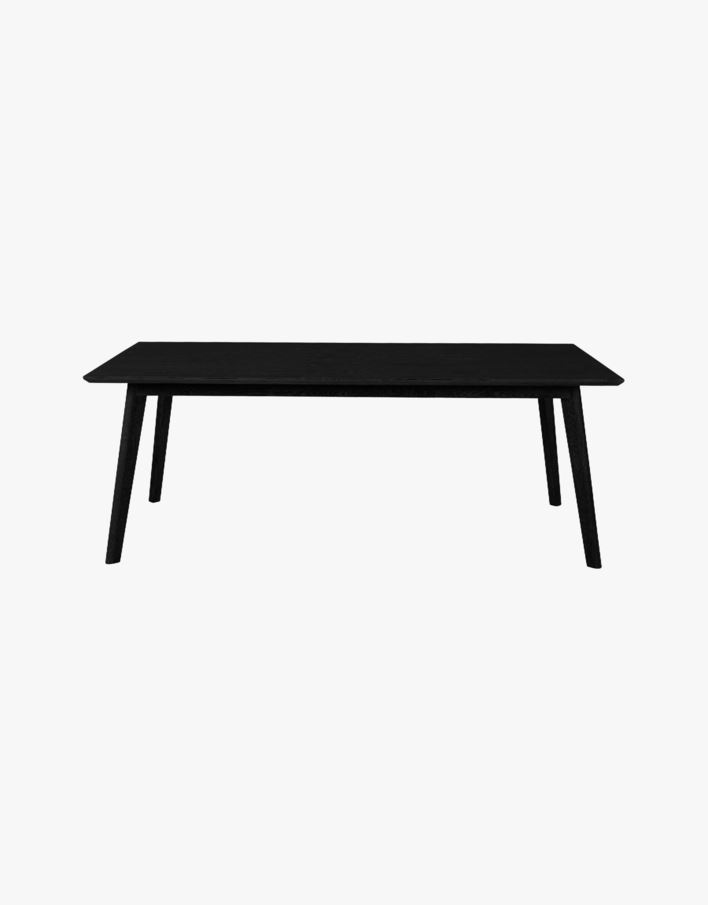 Matbord svart - 100x200x75 cm svart - 1