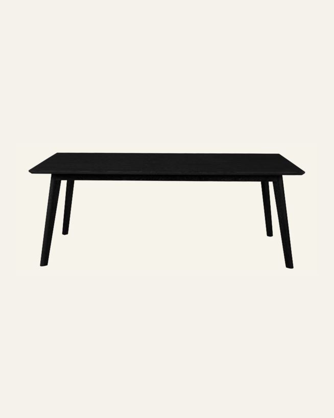 Matbord svart - 100x200x75 cm svart - 1