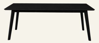 Nora matbord svart