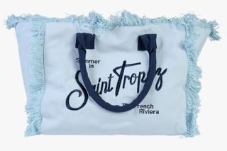 hemtex Saint Tropez väska ljusblå