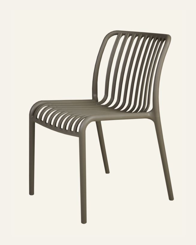 Stol taupe - 47x58x80 cm taupe - 1