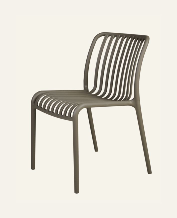 Stol taupe - 47x58x80 cm taupe - 1