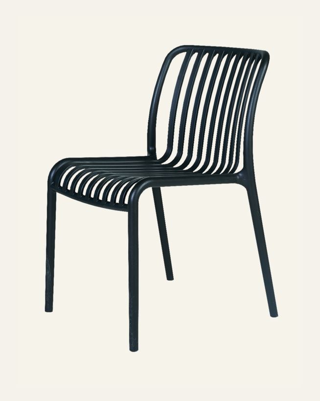 Stol svart - 47x58x80 cm svart - 1