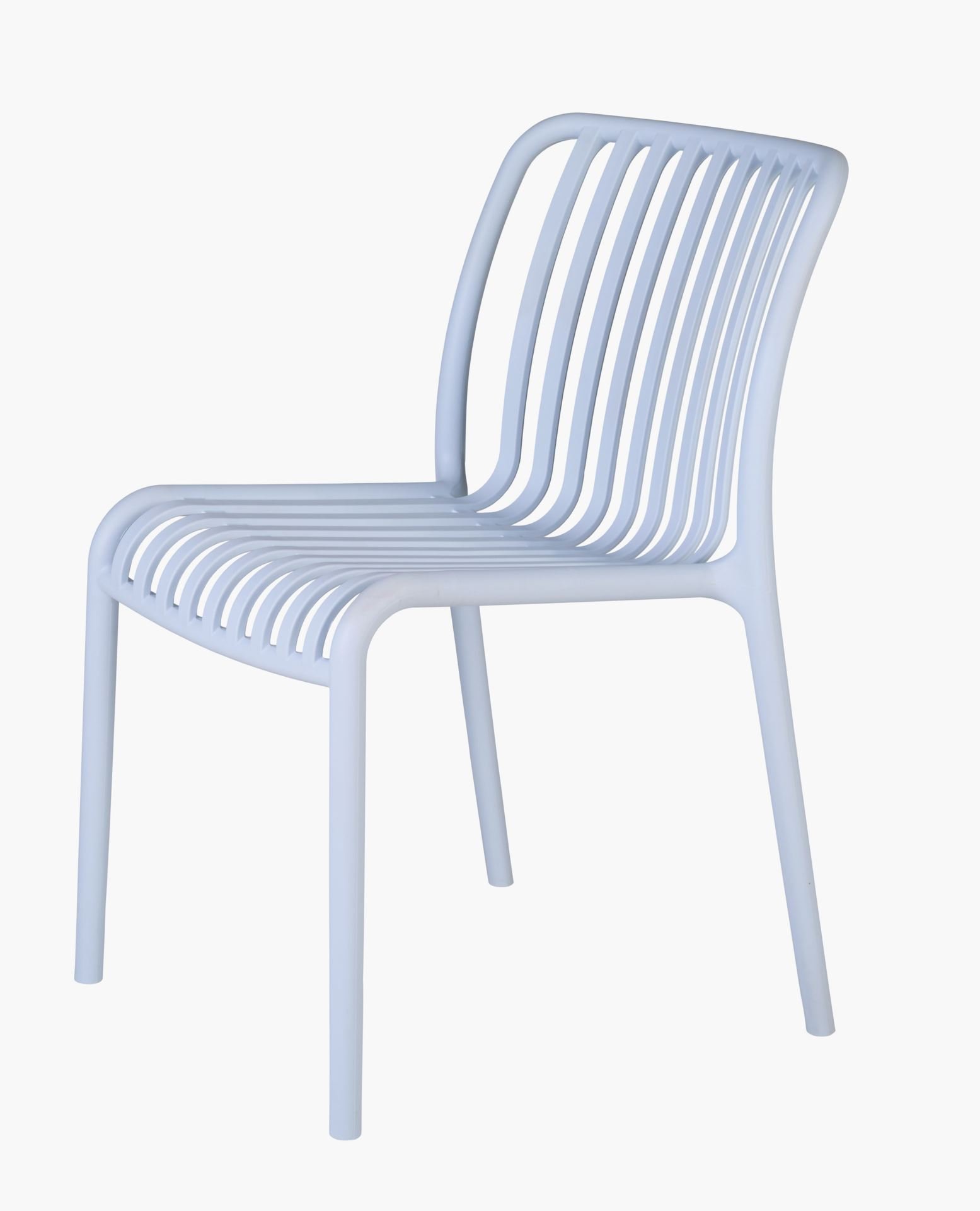 Stol ljusblå - 47x58x80 cm ljusblå - 1