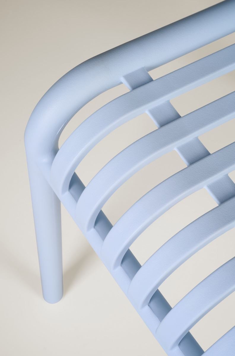 Stol ljusblå - 5