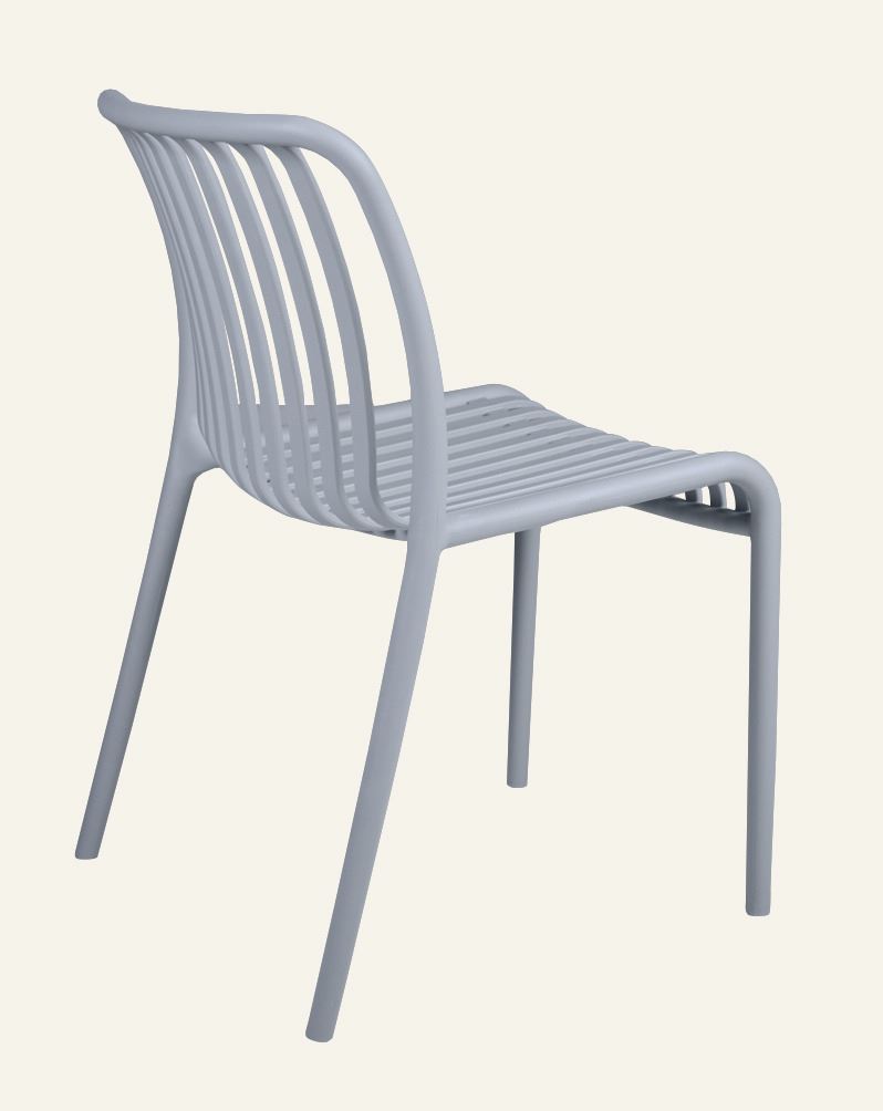 Stol grågön - 47x58x80 cm grågön - 1