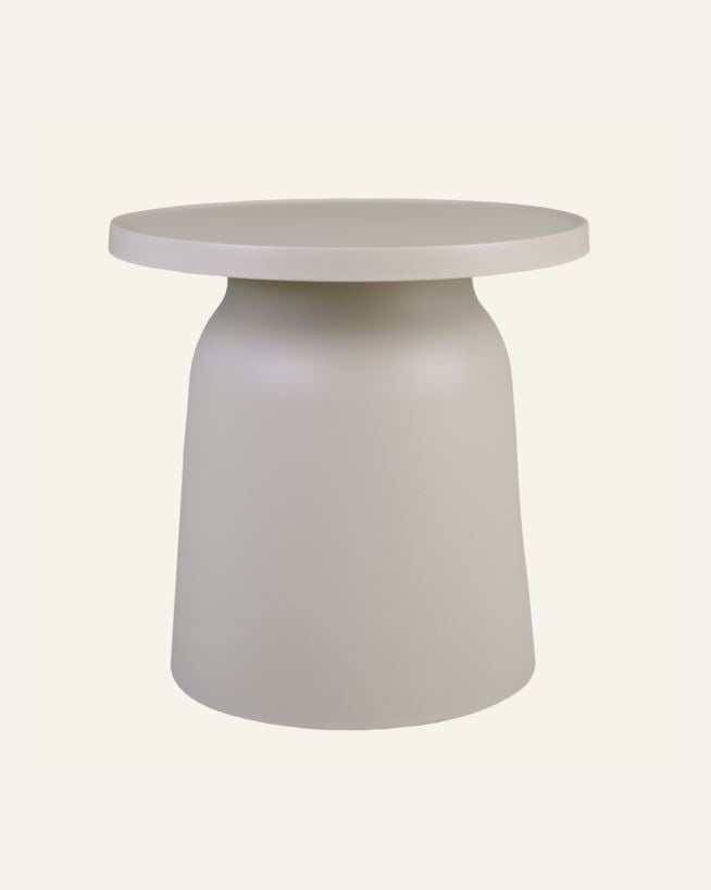 Trädgårdsbord sand - 47x47x47 cm ø47 sand - 1