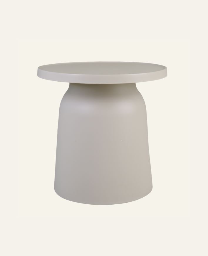 Trädgårdsbord sand - 47x47x47 cm ø47 sand - 1