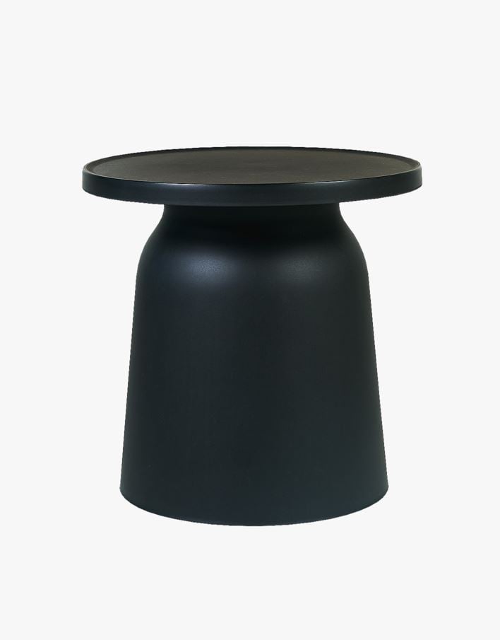 Trädgårdsbord svart - 67x67x36 cm ø67 svart - 1