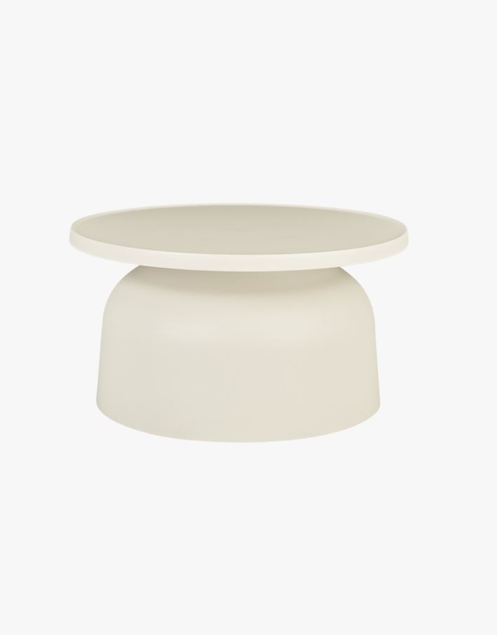 Trädgårdsbord offwhite - 67x67x36 cm ø67 offwhite - 1