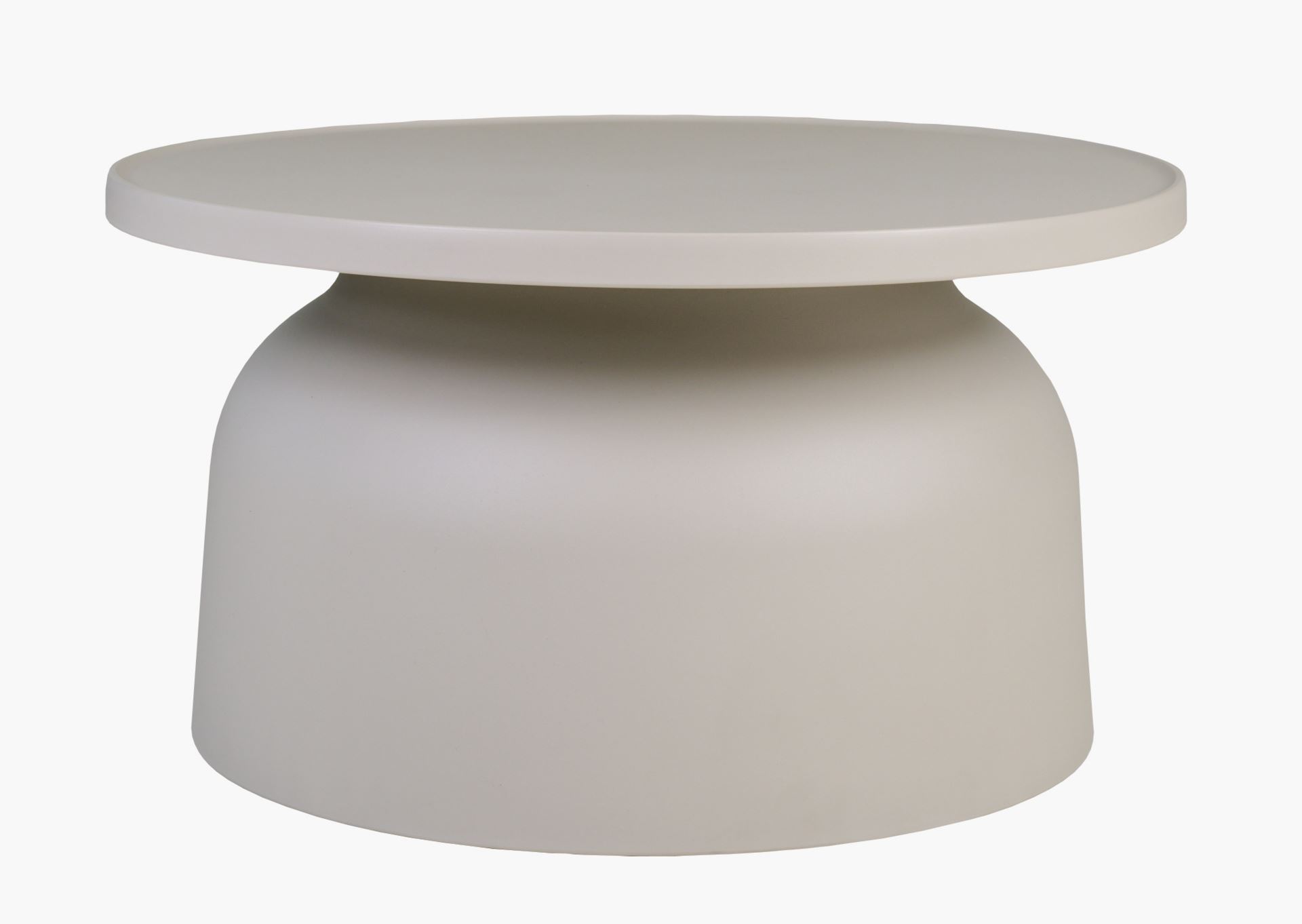 Trädgårdsbord sand - 67x67x36 cm ø67 sand - 1