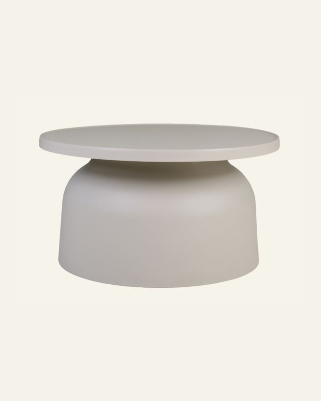 Trädgårdsbord sand - 67x67x36 cm ø67 sand - 1