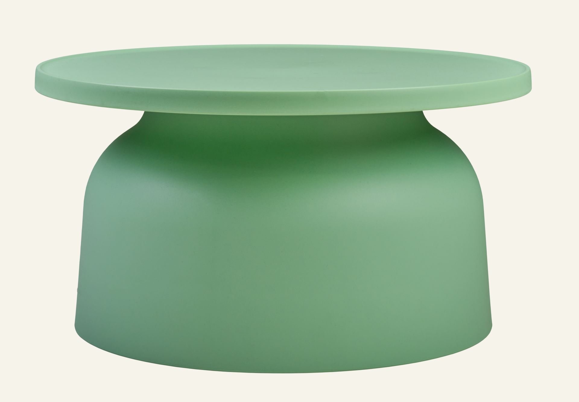 Trädgårdsbord ljusgrön - 67x67x36 cm ø67 ljusgrön - 1