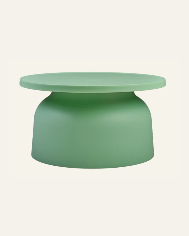 Trädgårdsbord ljusgrön - 67x67x36 cm ø67 ljusgrön - 1