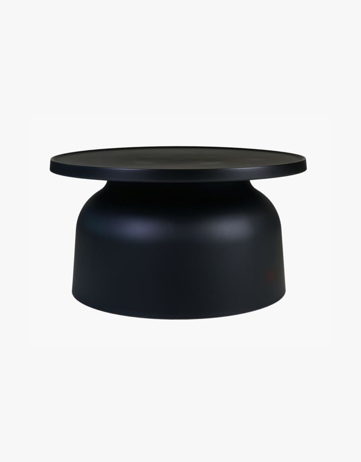 Trädgårdsbord svart - 67x67x36 cm ø67 svart - 1