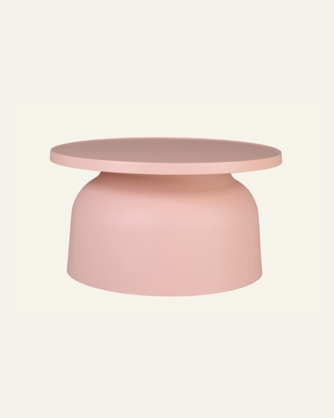 Trädgårdsbord puderrosa - 67x67x36 cm ø67 puderrosa - 1