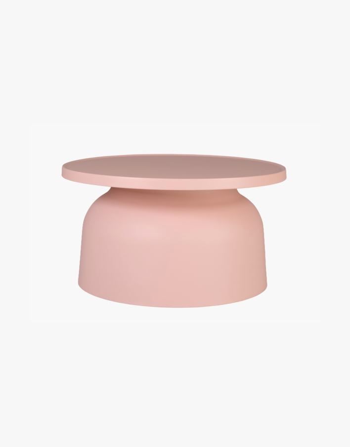 Trädgårdsbord puderrosa - 67x67x36 cm ø67 puderrosa - 1