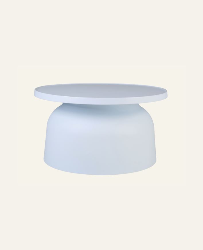 Trädgårdsbord ljusblå - 67x67x36 cm ø67 ljusblå - 1