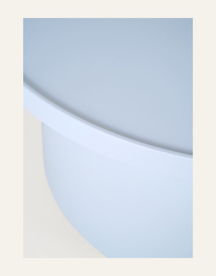 Trädgårdsbord ljusblå - 2