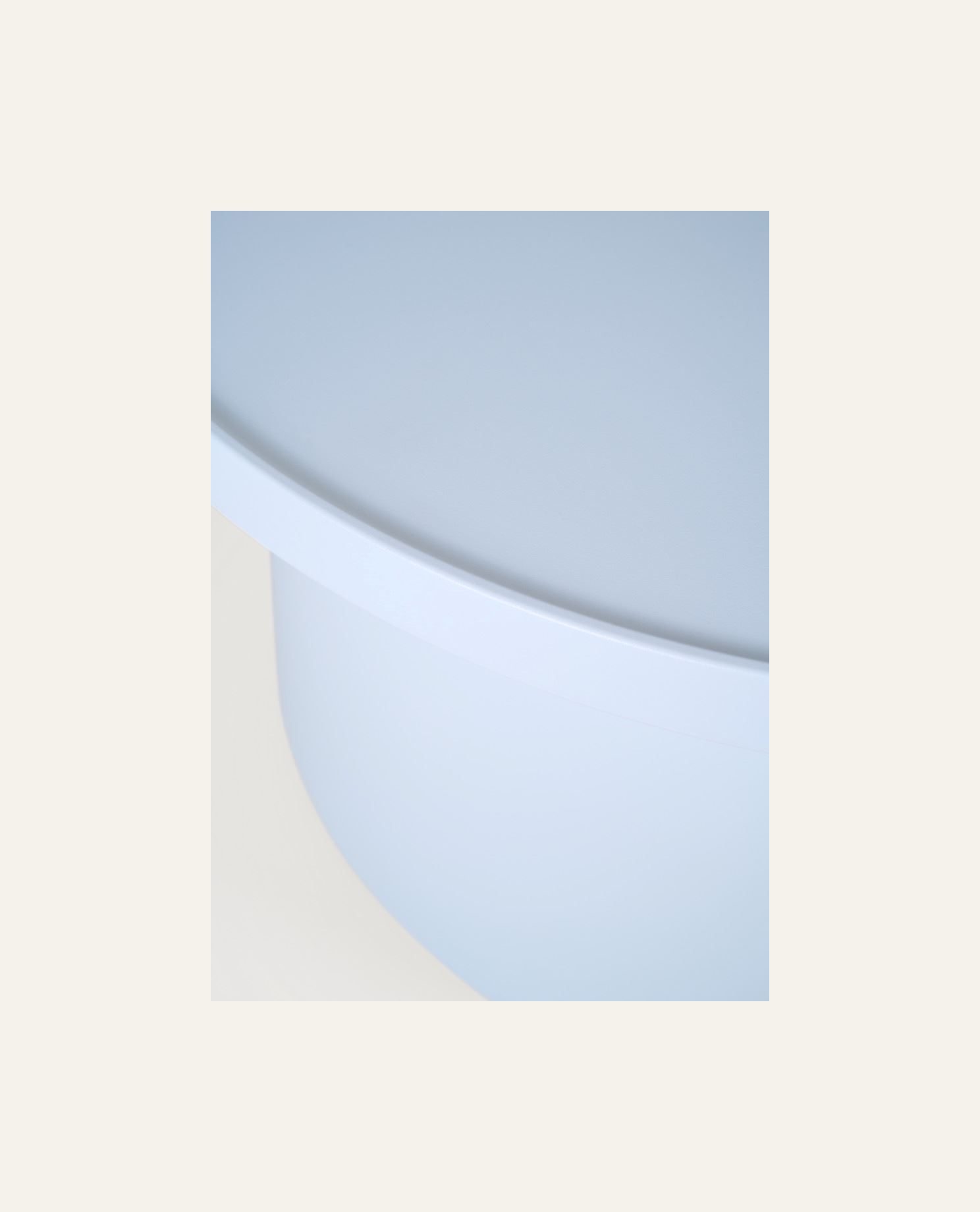 Trädgårdsbord ljusblå - 2