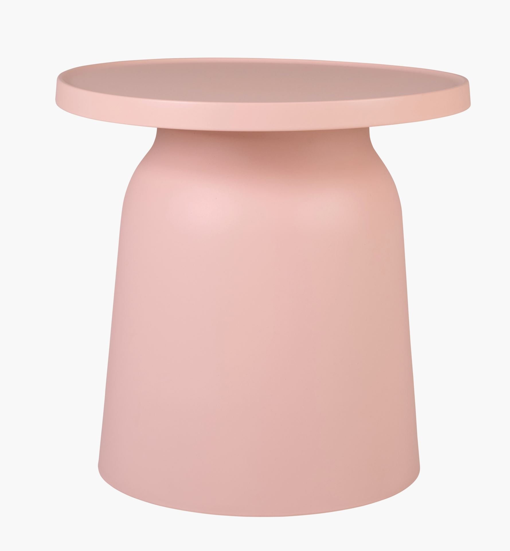 Trädgårdsbord puderrosa - 47x47x47 cm ø47 puderrosa - 1