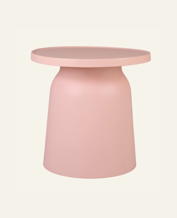 Trädgårdsbord puderrosa - 47x47x47 cm ø47 puderrosa - 1