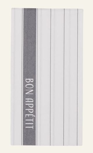 Bon Appetit köksservetter svart