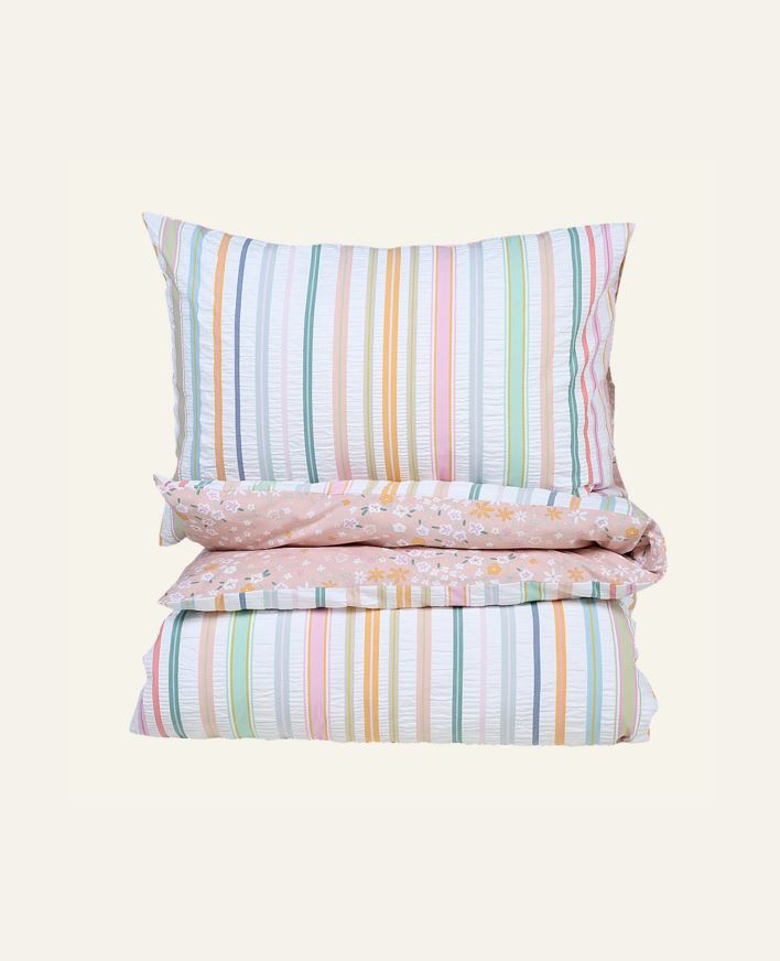 Påslakanset i bäckebölja multi - 150x210+50x60 cm multi - 1