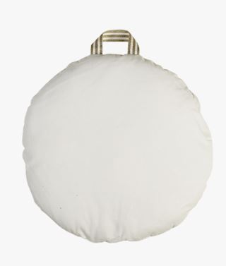 hemtex Round sittkudde vit