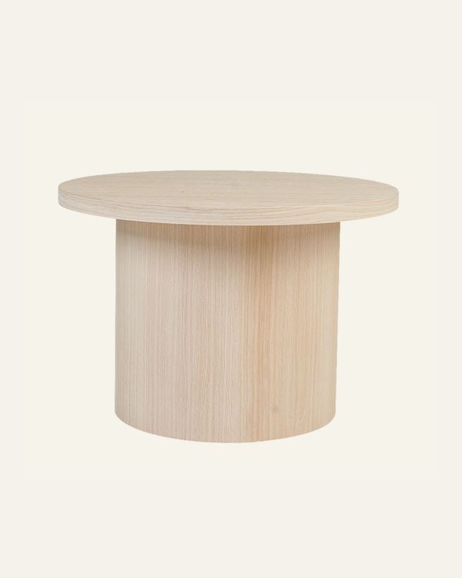 Soffbord natur - 75x75x49 cm ø75 natur - 1