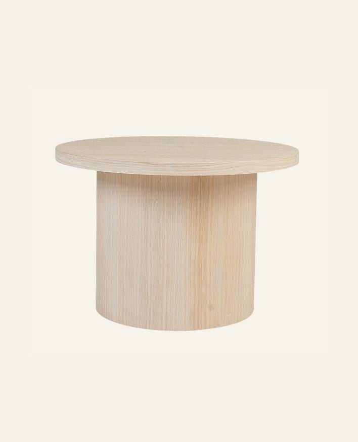 Soffbord natur - 75x75x49 cm ø75 natur - 1