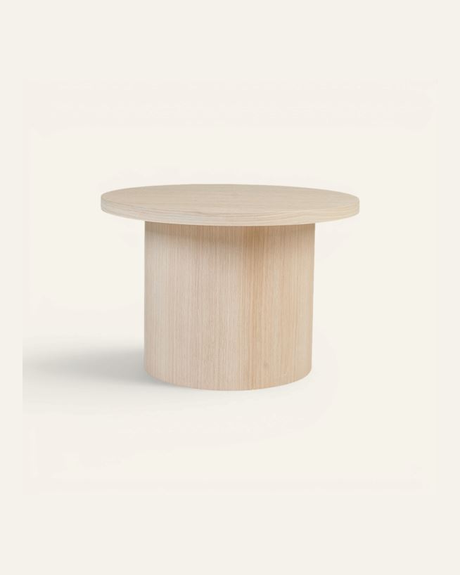 Soffbord natur - 75x75x49 cm ø75 natur - 1
