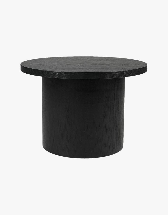 Soffbord svart - 75x75x49 cm ø 75 svart - 1