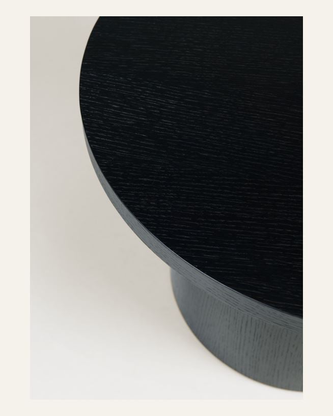 Soffbord svart - 60x60x41 cm ø60 svart - 1