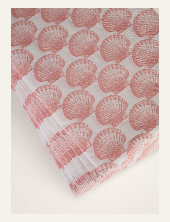 Pappersservetter rosa - 2