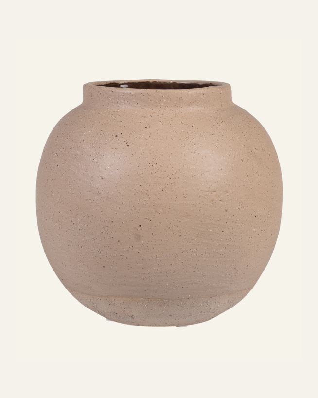 Vas beige - 20,4x20,4x18,8 cm beige - 1