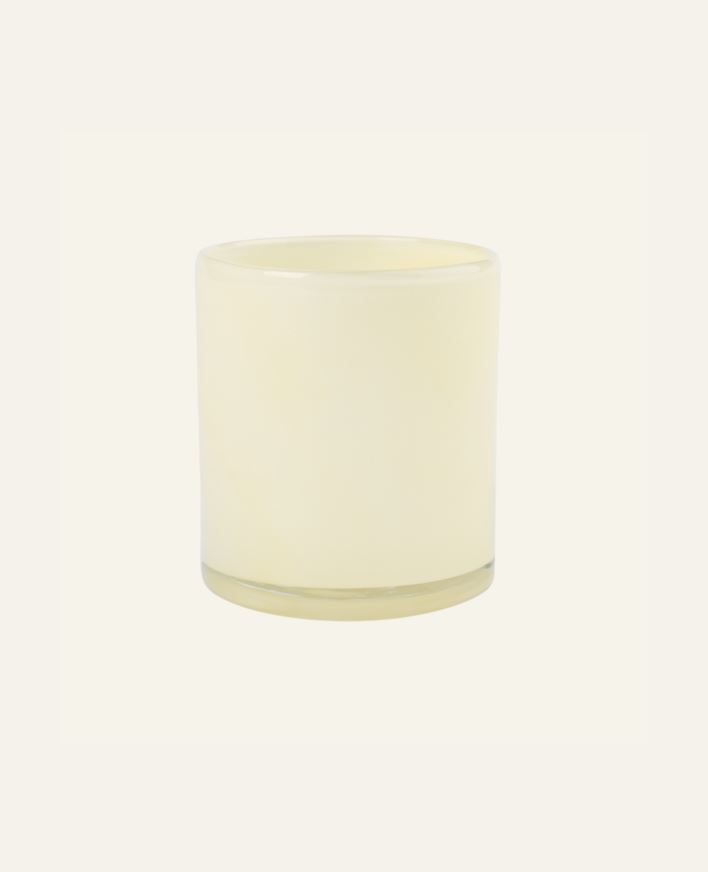 Värmeljushållare ljusgul - 8x8x9 cm ljusgul - 1