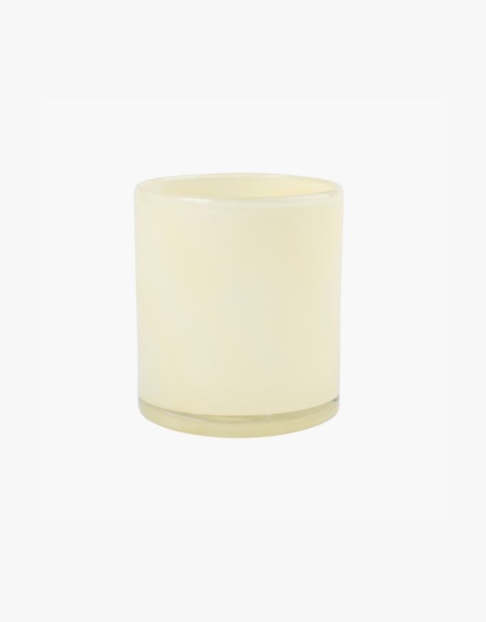 Värmeljushållare ljusgul - 8x8x9 cm ljusgul - 1