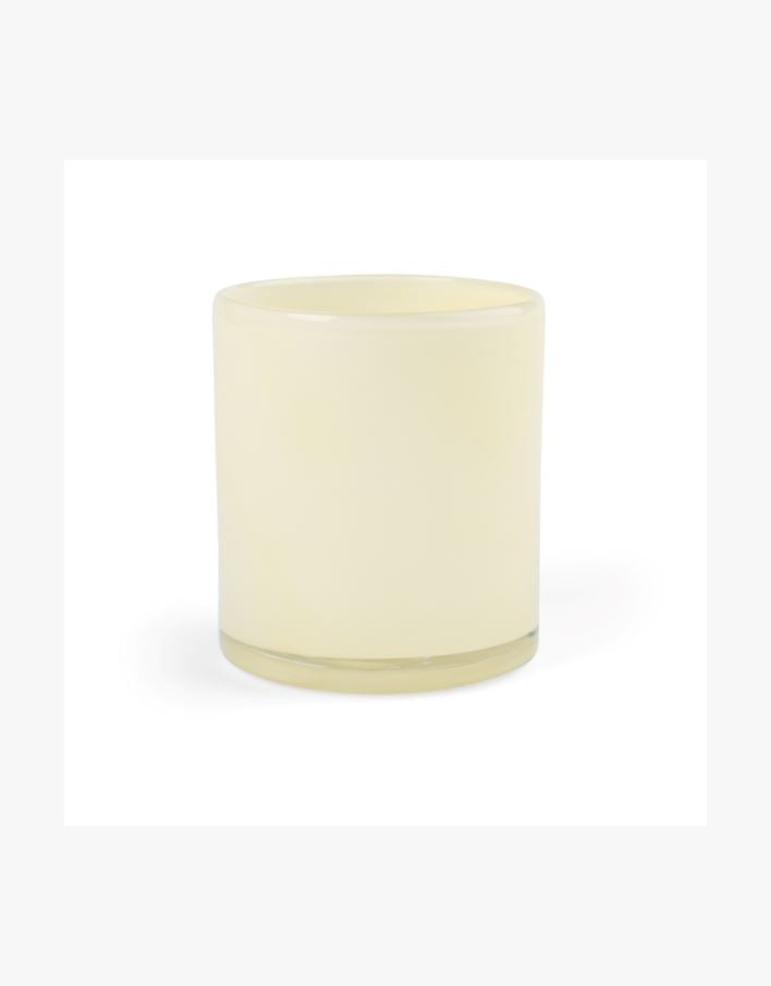 Värmeljushållare ljusgul - 8x8x9 cm ljusgul - 1
