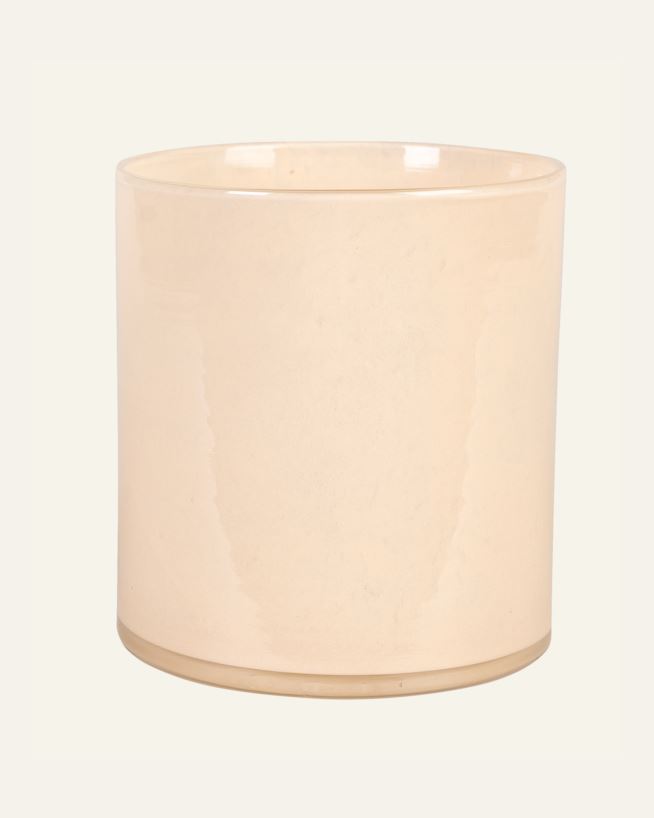 Värmeljushållare ljusbeige - 8,5x8,5x9,5 cm ljusbeige - 1