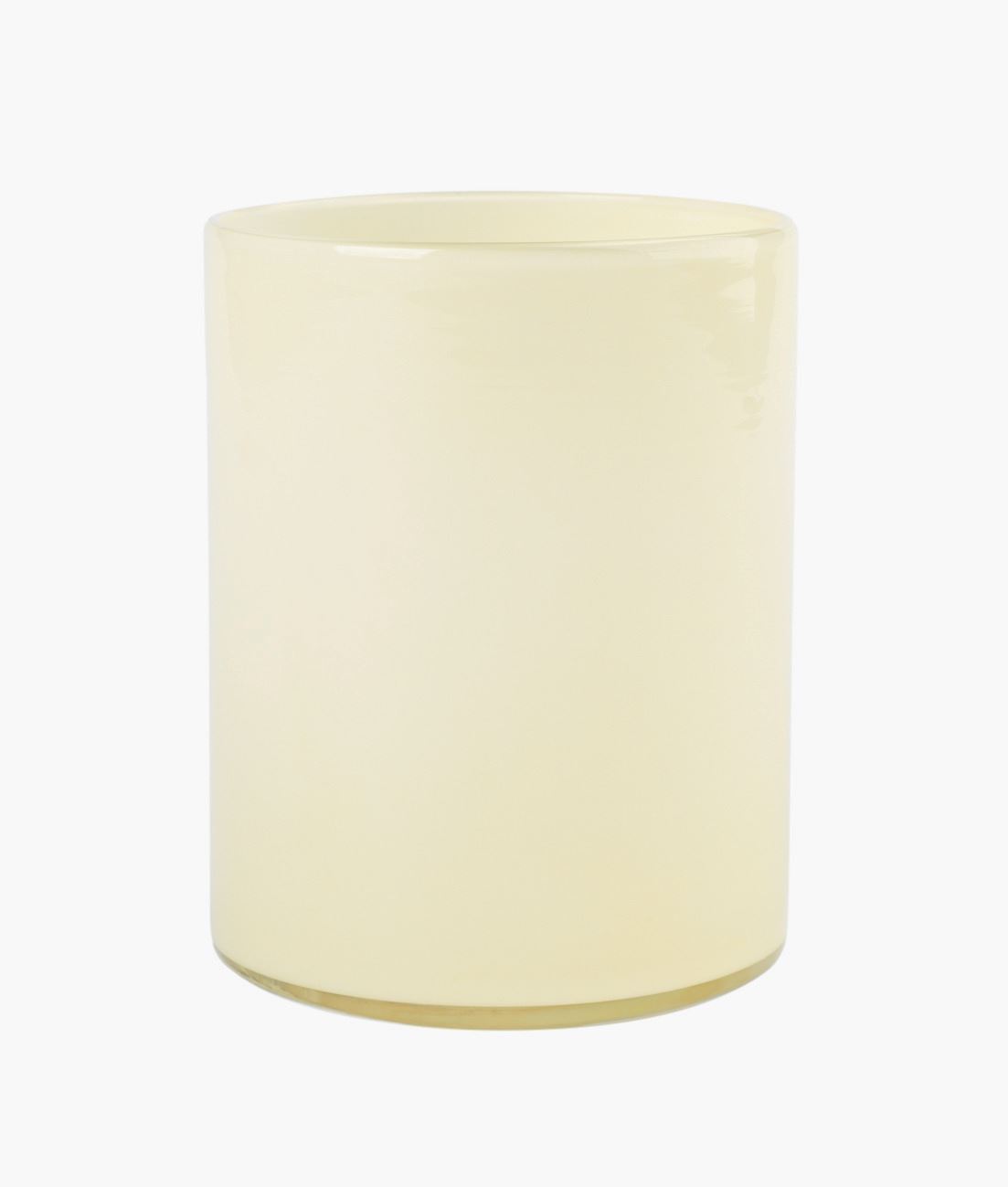 Värmeljushållare ljusgul - 11x11x15 cm ljusgul - 1
