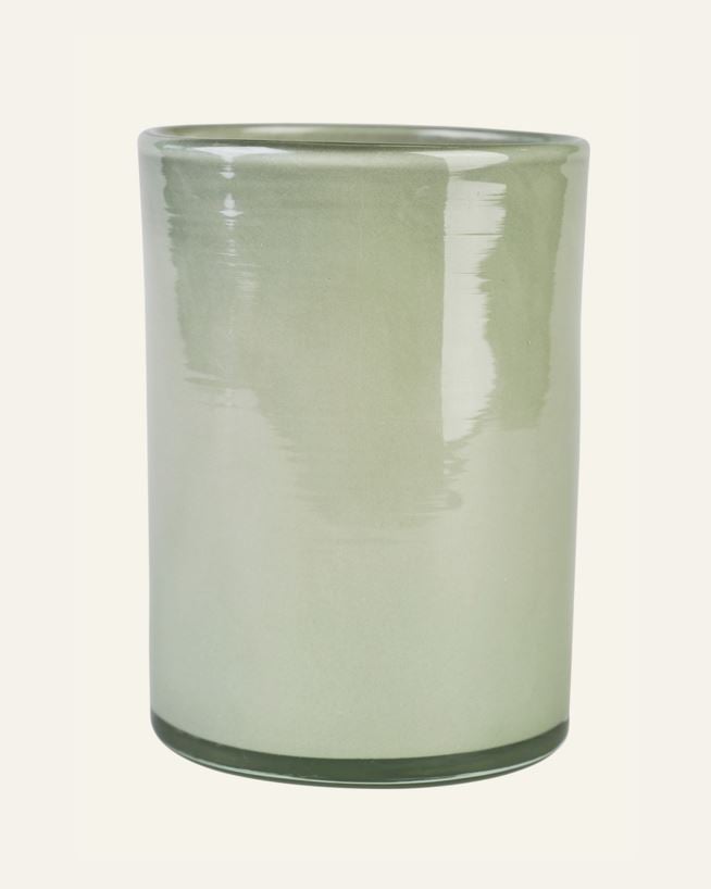 Värmeljushållare lindblomsgrön - 8x8x9 cm lindblomsgrön - 1