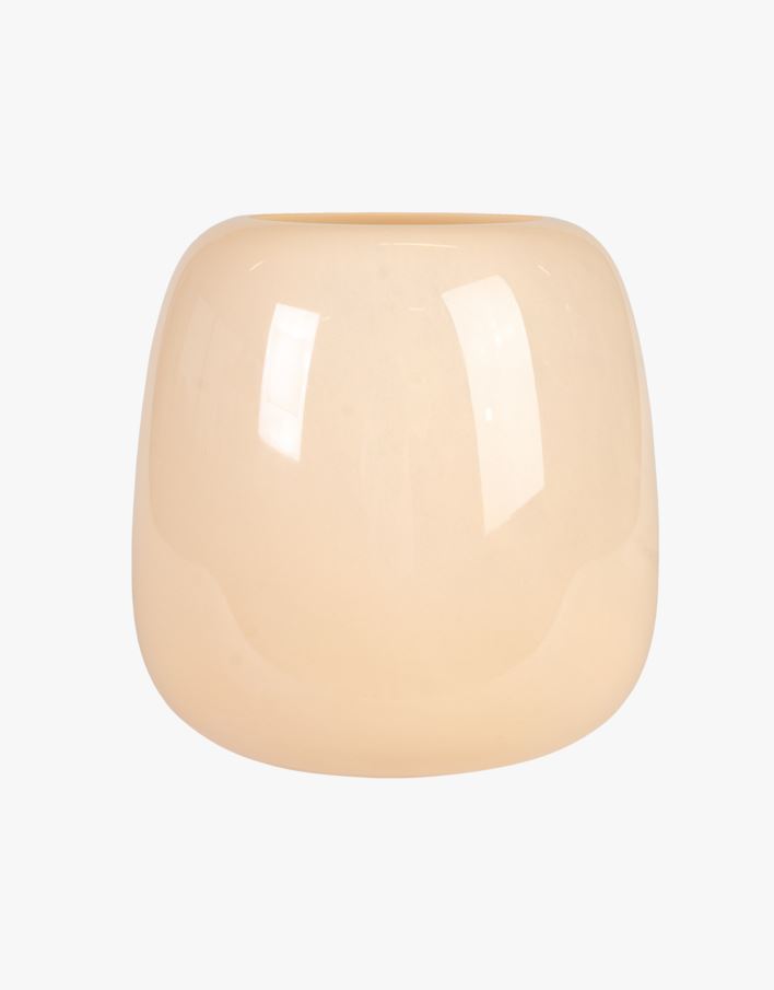 Vas ljusbeige - 22,5x22,5x26 cm ljusbeige - 1