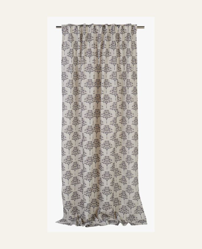 Gardin blå - 140x240 cm blå - 1