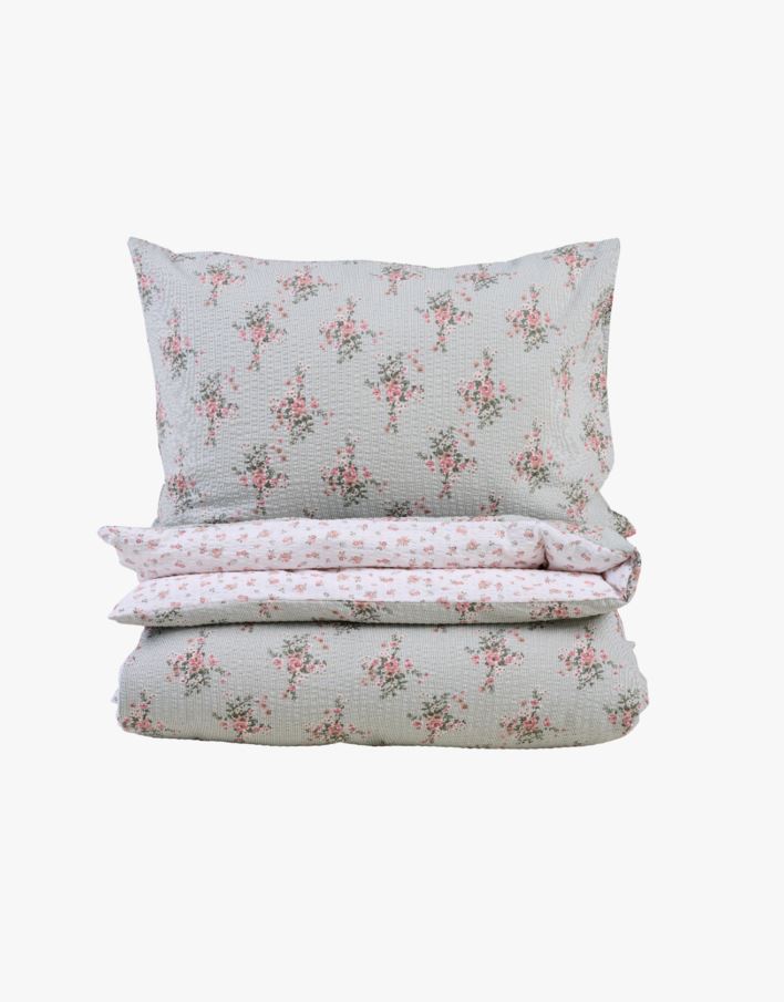 Påslakanset i bäckebölja multi/rosa - 150x210 cm multi/rosa - 1