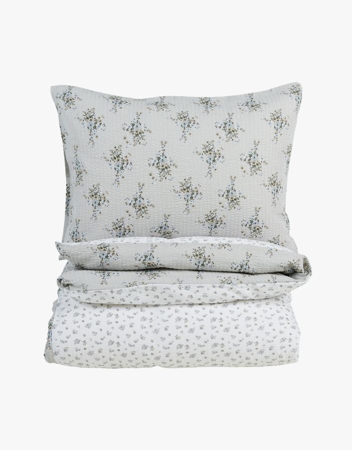 Påslakanset i bäckebölja multi/blå - 150x210 cm multi/blå - 1